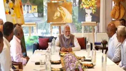 PM Modi meets Sri Lanka’s 1996 World Cup heroes, assures support for Jaffna stadium project (WATCH)