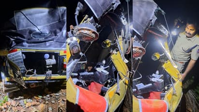 നെട്ടയത്ത് ഓട്ടോറിക്ഷ നിയന്ത്രണം വിട്ടു, റോഡിൽ നിന്നും 30 അടി താഴ്ചയിലേക്ക് മറിഞ്ഞ് ഡ്രൈവർക്ക് പരിക്കേറ്റു