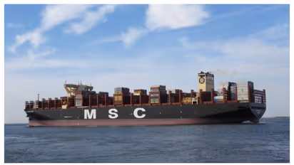 ഭീമൻ കണ്ടെയ്നർ വാഹക കപ്പൽ നാളെ വിഴിഞ്ഞത്തേക്ക്, എത്തുന്നത് കുറഞ്ഞ അളവിൽ കാർബൺ പുറന്തള്ളുന്ന എംഎസ്സി തുർക്കി