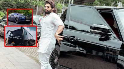 allu arjun birthday south superstar cars collection rolls royce to vanity van