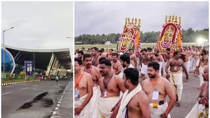 റൺവേ മുറിച്ചു ശംഖുമുഖത്തേക്ക് ശ്രീപത്മനാഭന്റെ ആറാട്ട്; തിരുവനന്തപുരം വിമാനത്താവളത്തിൽ സർവീസുകൾ നിർത്തിവെക്കും