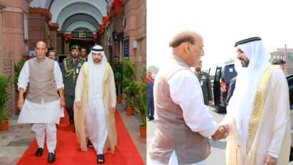 Rajnath Singh, Dubai's Crown Prince explore ways for opportunities in defence manufacturing