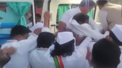 P Chidambaram faints at Sabarmati Ashram in Gujarat, rushed to hospital (WATCH)