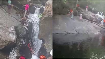 തേനെടുക്കാൻ പോയി തിരിച്ചുവന്നില്ല; കരിമ്പ ആറ്റില വെള്ളച്ചാട്ടത്തിനു സമീപം മണികണ്ഠനായുള്ള തെരച്ചിൽ ആരംഭിക്കും