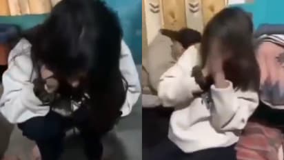 bageshwar minor girls harassment beating video viral police action pocso case