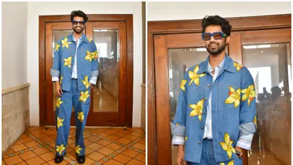 Babil Khan SPOTTED promoting 'Logout' in chic style, fans await thriller [PHOTOS]