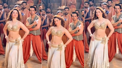 ನು ಕಾವಾಲಯ್ಯ, ಆಜ್ ಕಿ ರಾತ್ ಮೀರಿಸುವ ನಟಿ ತಮ್ಮನ್ನ ಸೊಂಟ ಬಳುಕಿಸುವ ಹಾಡಿನ ದೃಶ್ಯ ಲೀಕ್