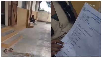 ആർത്തവം; തമിഴ്നാട്ടിൽ എട്ടാം ക്ലാസ് വിദ്യാർത്ഥിനിയെ ക്ലാസ് റൂമിന് പുറത്ത് ഇരുത്തി പരീക്ഷ എഴുതിച്ചു, വിഡിയോ