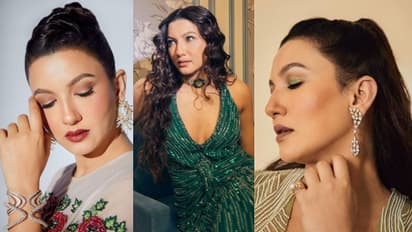 Gauahar Khan Hairstyles