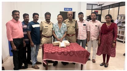 വേഷംമാറി വീട്ടിലെത്തി, പ്രതിയുണ്ടെന്ന് ഉറപ്പാക്കി; നാച്ചി തൈ വീടിനടുത്ത് കുഴിച്ചിട്ട കഞ്ചാവ് എക്സൈസ് പൊക്കി