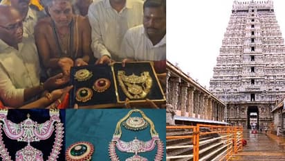   தி.மலை அண்ணாமலையார் கோவில்!  50 லட்சம் மதிப்பிலான 750 கிராம் தங்க சங்கிலியை வழங்கிய பக்தர்!