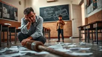  7ನೇ ಕ್ಲಾಸ್ ಹುಡ್ಗನಿಂದ ಟೀಚರ್ ಮೇಲೆ ಕಬ್ಬಿಣದ ರಾಡ್‌ನಿಂದ ಹಲ್ಲೆ