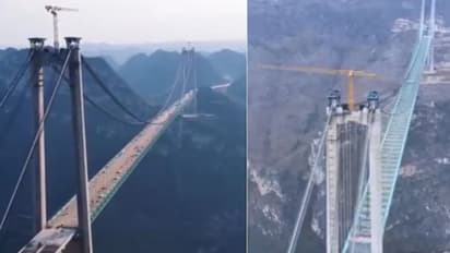 ഒരുമണിക്കൂർ യാത്ര വെറും ഒരുമിനിറ്റാകും, ചെലവ് 2400 കോടി, 3 ഈഫൽ ടവറുകൾക്ക് തുല്യം; ചൈനയിലൊരുങ്ങുന്ന വിസ്മയം