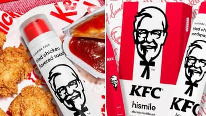 ചിക്കന്റെ രുചിയിൽ ടൂത്ത് പേസ്റ്റ്, പുറത്തിറക്കിയത് കെഎഫ്സി; പക്ഷേ സംഗതി കിട്ടാൻ ഇല്ല