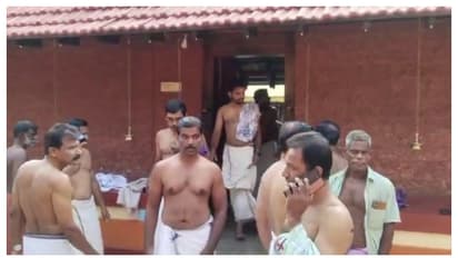 നാലമ്പലത്തിലേക്ക് ചില വിഭാഗങ്ങൾക്ക് മാത്രം പ്രവേശനം, ജനകീയ സമിതി പ്രവേശിച്ചു, ആചാരലംഘനമെന്ന് കമ്മിറ്റി