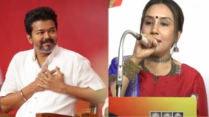 ‘விஜய்’ ஒரு போலி அரசியல்வாதி; ஆனா உதயநிதி... தளபதியை அட்டாக் பண்ணிய திவ்யா சத்யராஜ்!