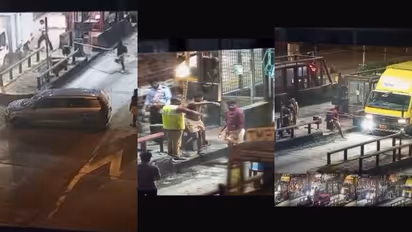 മദ്യപിച്ച് ലക്കുകെട്ട് യാത്രികരുടെ അതിക്രമം; പാലിയേക്കര ടോള് പ്ലാസയില് നാടകീയ സംഭവം, പൊലീസെത്തിയതും മുങ്ങി