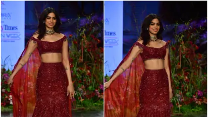 (PHOTOS) Khushi Kapoor shines at Fashion Week finale in Mumbai