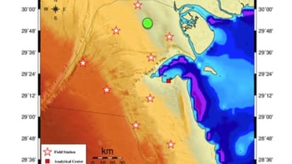 കുവൈത്തിൽ ഭൂചലനം: റിക്ടർ സ്കെയിലിൽ 2.6 തീവ്രത രേഖപ്പെടുത്തി