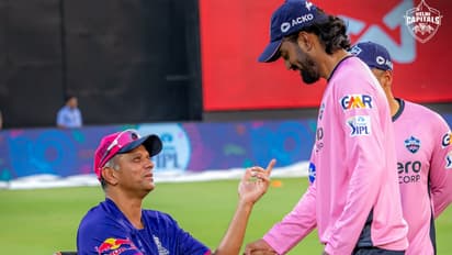 Rahul meets Rahul! Heartwarming reunion goes viral ahead of DC vs RR clash (WATCH)