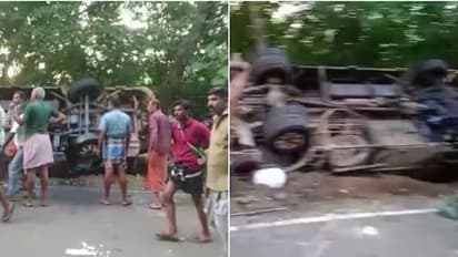 Kerala: Devotee from Karnataka dies as bus overturns on way to Sabarimala, 30 injured
