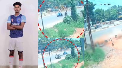 റോഡ് മുറിച്ച് കടക്കുന്ന സ്കൂട്ടറിലിടിക്കാതിരിക്കാൻ ബൈക്ക് വെട്ടിച്ചു, വൈദ്യുത തൂണിലിടിച്ച് കായിക താരം മരിച്ചു