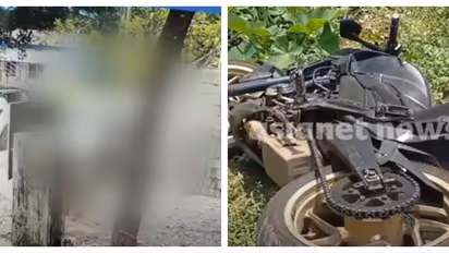 കാറിലും ബൈക്കിലും ഉണ്ടായിരുന്നവർ സുഹൃത്തുക്കൾ; മുണ്ടക്കയത്തെ വാഹനാപകടത്തിൽ 2 യുവാക്കൾ മരിച്ചു; സിസിടിവി ദൃശ്യം