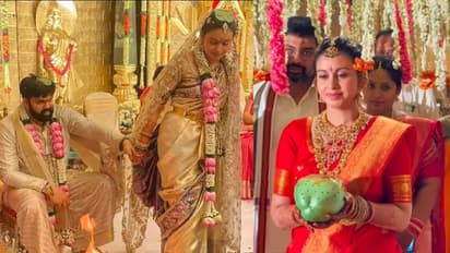 15 ఏళ్ళ ప్రేమ బంధం : ఘనంగా నటి అభినయ వివాహం, వెడ్డింగ్ ఫొటోస్ చూశారా 