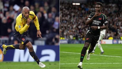 Real Madrid vs Arsenal: Did Saka copy Henry's iconic Bernabeu UCL celebration? TRUTH here