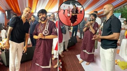 Viral Video : బాబా బౌలింగ్ లో ధావన్ సూపర్ సిక్సర్... ఆ తర్వాత ఏం జరిగిందో తెలుసా? 