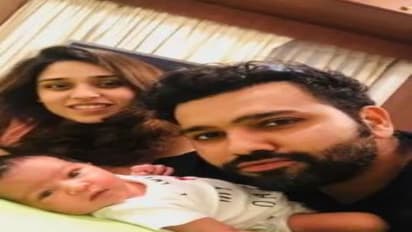 Rohit Sharma Son : వైరల్‌ అవుతోన్న హిట్‌మ్యాన్‌ కొడుకు ఫొటో.. పేరేంటో తెలుసా? 