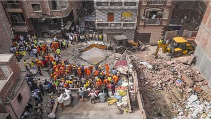 ತರಗೆಲೆಯಂತೆ ಕುಸಿದ 4 ಅಂತಸ್ತಿನ ಕಟ್ಟಡ: 8 ಜನ ಸಾವು