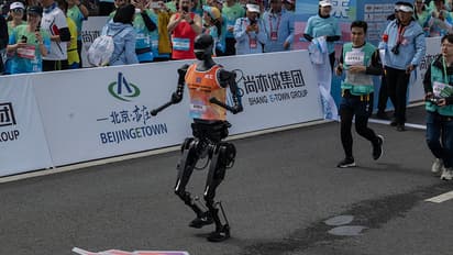 China hosts world’s first half marathon for humanoid robots in Beijing
