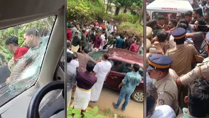 വിവാഹ പാർട്ടിക്കുപോയ കാർ യാത്രികരെ മറ്റൊരു വിവാഹ പാർട്ടിക്കുപോയവർ ആക്രമിച്ചു, ഗ്ലാസ് തകർത്തു, സംഘര്ഷം