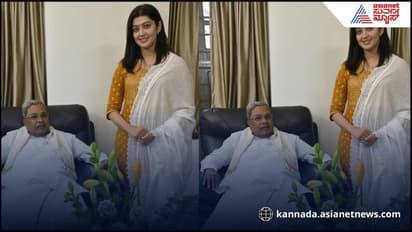 ಸಿಎಂ ಸಿದ್ದರಾಮಯ್ಯರನ್ನು ಭೇಟಿಯಾದ ನಟಿ ಪ್ರಣಿತಾ ಸುಭಾಷ್‌: ಯಾಕೆ ಗೊತ್ತಾ?