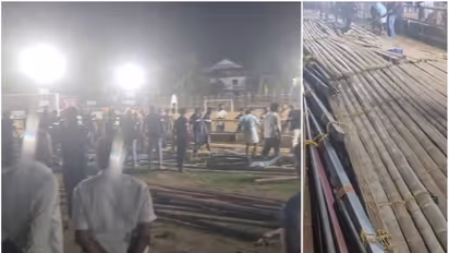 കോതമംഗലം ഗ്യാലറി അപകടം: സംഘാടക സമിതിക്കെതിരെ പൊലീസ് കേസെടുത്തു, ചികിത്സയിലുള്ളത് നാല് പേർ