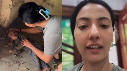 Disha Patani's sister finds and rescues injured baby from abandoned building in Bareilly- WATCH