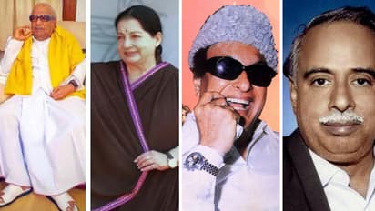 தமிழ்நாட்டை ஆட்சி செய்த 4 முதல்வர்கள் இணைந்து நடித்த ஒரே ஒரு தமிழ் படம் - எது தெரியுமா?