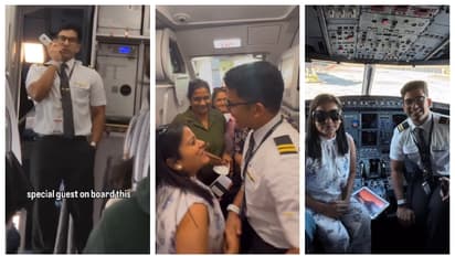 'അമ്മേ ഇത്തവണ എന്‍റെ ഡ്രൈവിംഗ് മോശമാണെന്ന് പറയരുത്'; വിമാനത്തിൽ വച്ചുള്ള പൈലറ്റിന്‍റെ അനൌസ്മെന്‍റ് വൈറൽ 