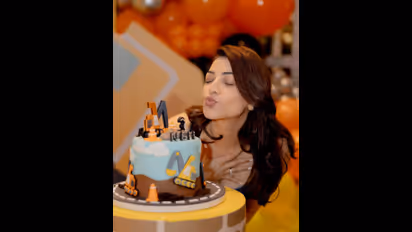 Kajal Agarwal son Birthday: மகன் விருப்பப்படி வித்தியாசமாக பிறந்தநாள் கொண்டாடிய நடிகை காஜல் அகர்வால்!