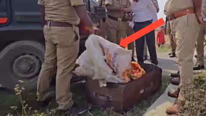 deoria murder case naushad wife nephew love affair trolley bag body