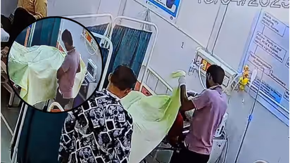 shamli girl accident gold earring stolen from dead body hospital ward boy caught on cctv 