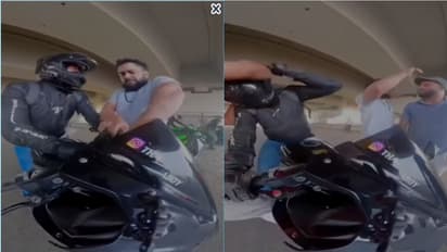 അശ്രദ്ധമായി ഓടിച്ച സ്കോര്‍പ്പിയോ ബൈക്ക് റൈഡര്‍ സംഘത്തിനിടിയിലേക്ക് കയറി, ചോദ്യം ചെയ്ത യുവാക്കളോട് ഗുണ്ടായിസം