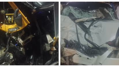 അമിതവേ​ഗത്തിൽ സ്വകാര്യബസിനെ മറികടന്ന കാർ ഓട്ടോയെ ഇടിച്ചുതെറിപ്പിച്ചു; ഡ്രൈവർക്ക് ദാരുണാന്ത്യം