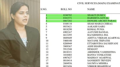 upsc cse final result topper shakti dubey prayagraj political science air 1