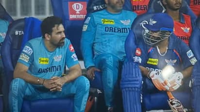 'ഞാൻ അപ്പോഴെ പറഞ്ഞതല്ലെ എന്നെ നേരത്തെയിറക്കാൻ'; ഡഗ് ഔട്ടിൽ ടീം മെന്‍റർ സഹീർ ഖാനുമായി തർക്കിച്ച് റിഷഭ് പന്ത്