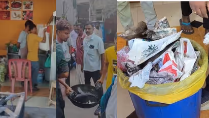 കൊല്ലം നഗരത്തിലെ പലഹാരക്കട, പരിശോധനയിൽ കണ്ടെത്തിയത് പ്ലാസ്റ്റിക്ക് കവർ ഉരുക്കി ചേർത്ത എണ്ണ; കട പൂട്ടിച്ചു