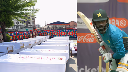 പഹല്‍ഗാം ഭീകരാക്രമണം: രണ്ട് വാക്കില്‍ പ്രതികരിച്ച് പാകിസ്ഥാന്‍ മുന്‍ ക്രിക്കറ്റര്‍ മുഹമ്മദ് ഹഫീസ്