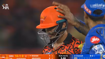 அவுட்டே இல்ல; அவுட்டுன்னு நடையை கட்டி சர்ச்சையில் சிக்கிய இஷான் கிஷான், MIக்கு மறைமுகமாக ஆதரவா?