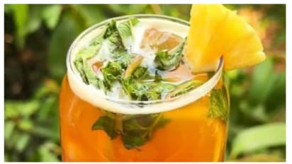 ഒരു വെറെെറ്റി ചായ കുടിച്ചാലോ? എളുപ്പം തയ്യാറാക്കാം പെെനാപ്പിൾ ടീ